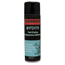 Tuskbond FD170 Polystyrene Adhesive Glue Aerosol 500ml