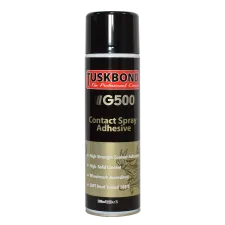 Tuskbond G500 – Premium High Solids Contact Adhesive Aerosol 500ml