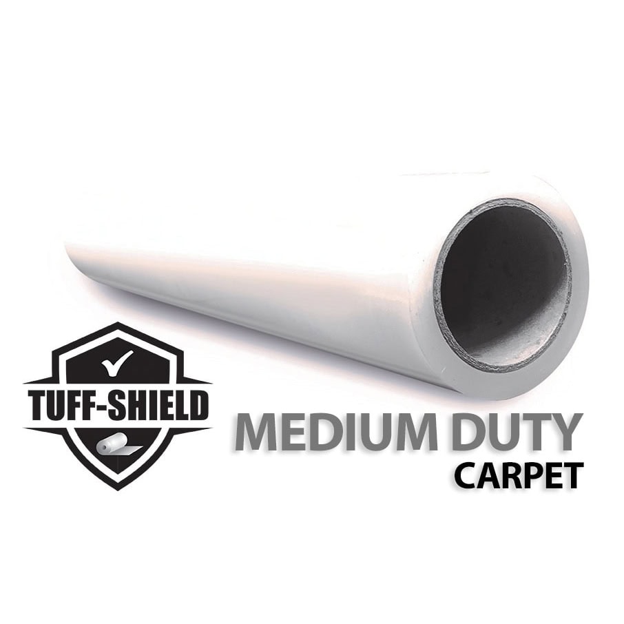 Tuff Shield Medium Duty Carpet Clear Protection Film