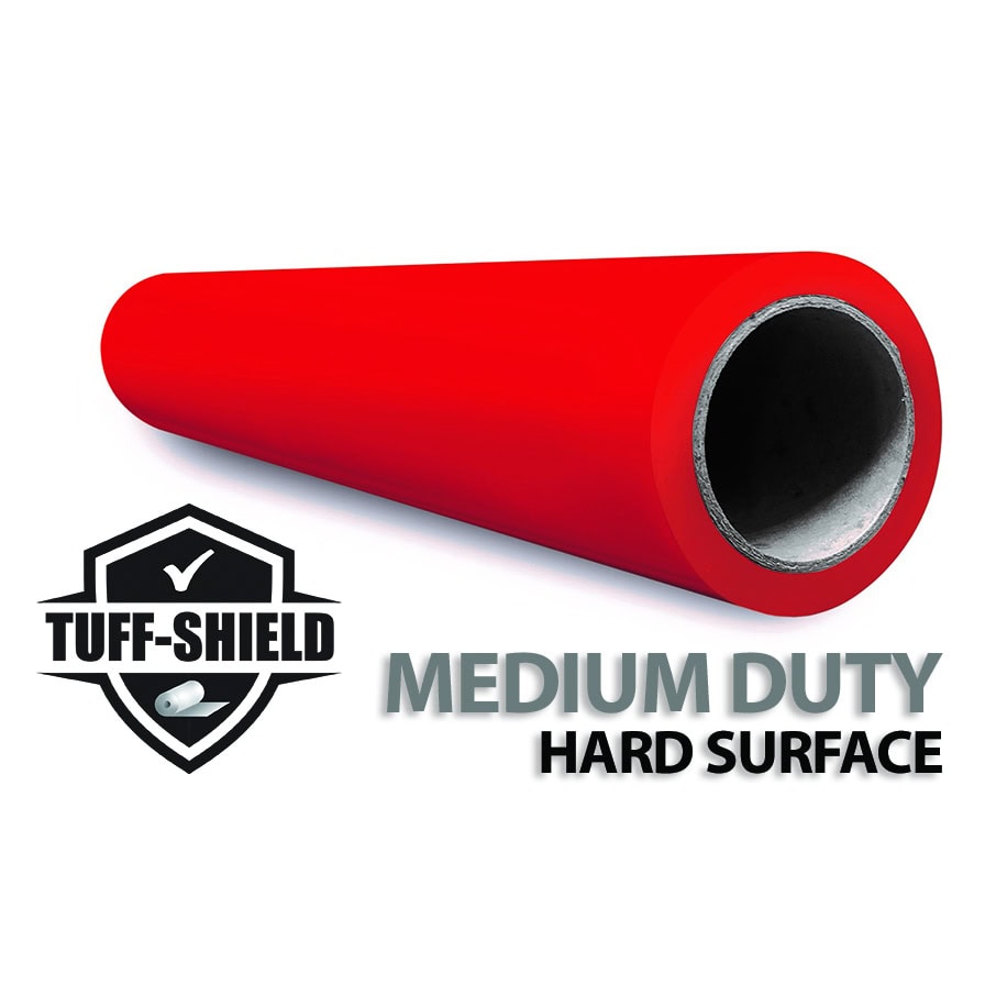 Tuff Shield Medium Duty Hard Surface Protection Film - Red