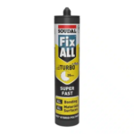 SOUDAL Fix ALL Turbo - Super Fast Hybrid Polymer - Black