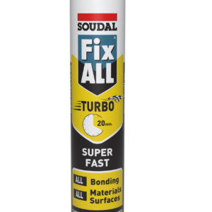Soudal Fix All Turbo - Super Fast Hybrid Polymer - White