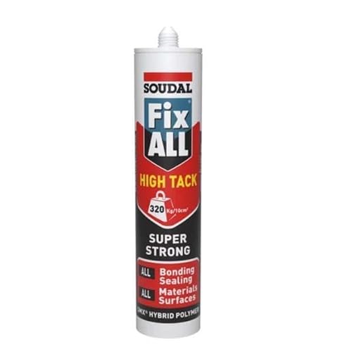Soudal Fix All High Tack - Super Strong Hybrid Polymer Black