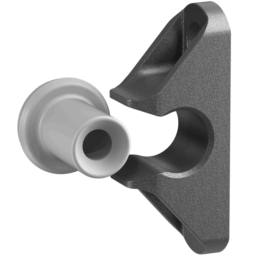 Button Fix - Type 2 COMPACT (Push On) Complete Set - Pack of 100