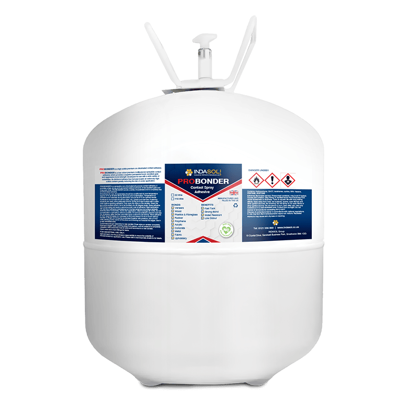 Indasol PROBONDER Contact Spray Adhesive Glue - 22L Canister