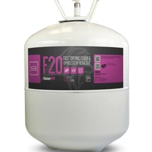 Tensorgrip F20 Fast Drying Foam & Upholstery Adhesive Glue 22 Litre Canister
