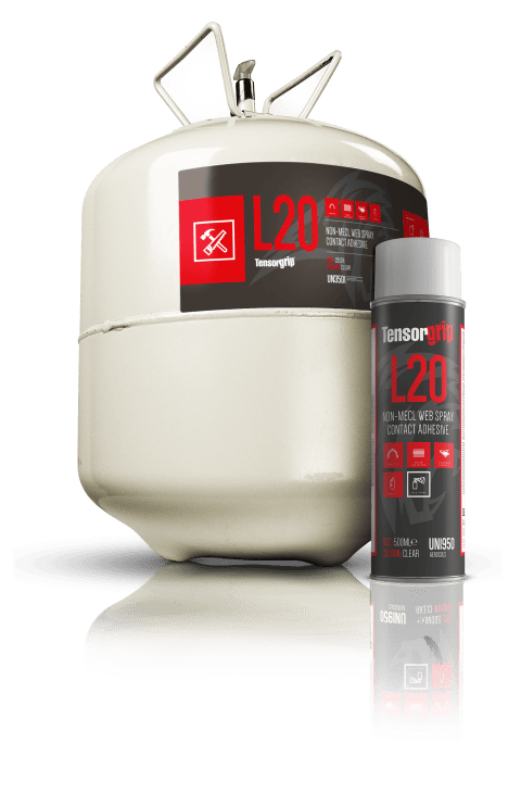 Tensorgrip L20 Ca Compliant Low Voc Contact Adhesive Glue - 22 Litre Canister