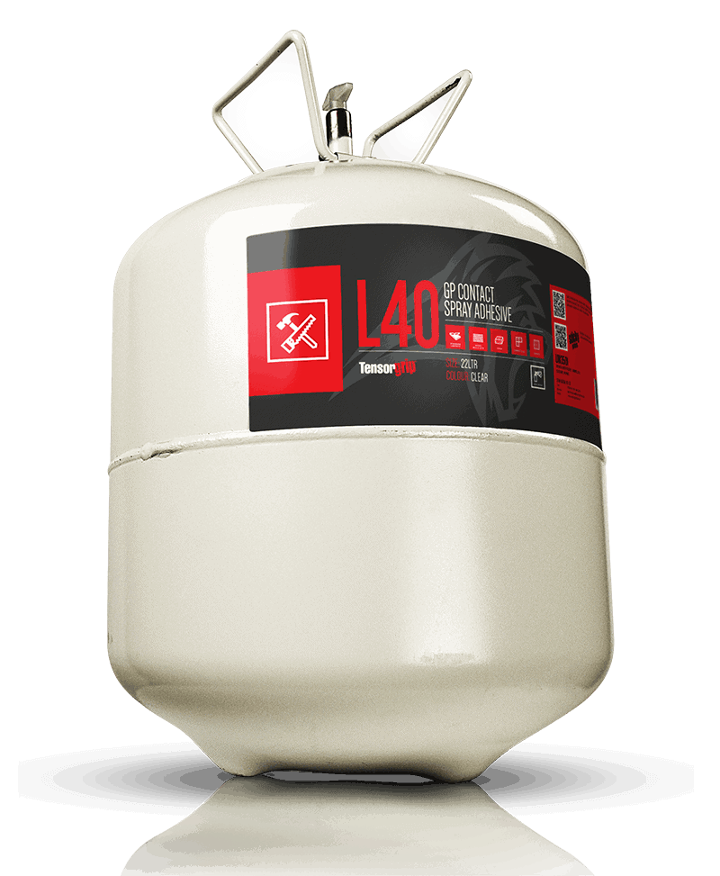 Tensorgrip L40 Gp Contact Web Spray Adhesive 22 Litre Canister