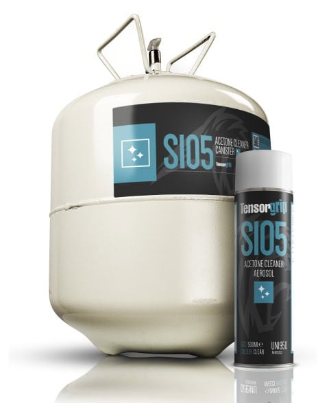 Tensorgrip S105 Acetone Cleaner - 500Ml Aerosol
