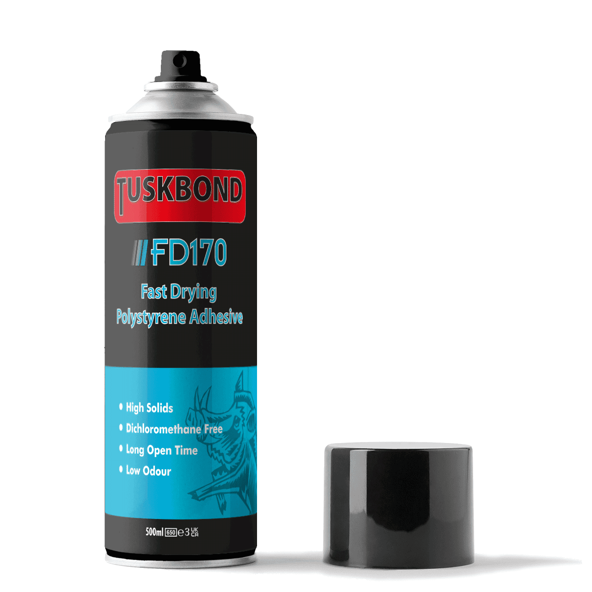 Tuskbond FD170 Polystyrene Adhesive Glue Aerosol 500ml