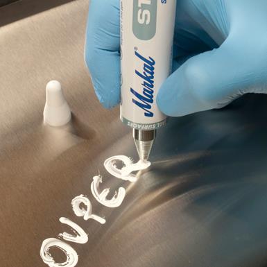 Markal Ball Point Stainless Steel Marker 3Mm Tip