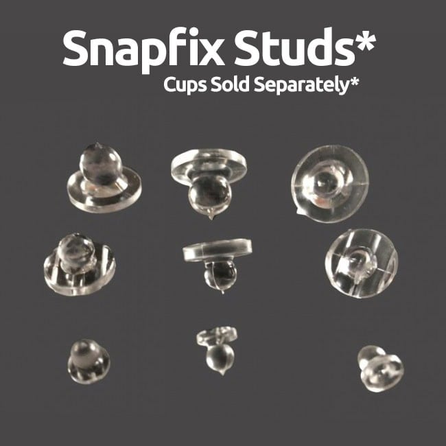 Snapfix Sign Locator Studs - Clear - Bag of 250
